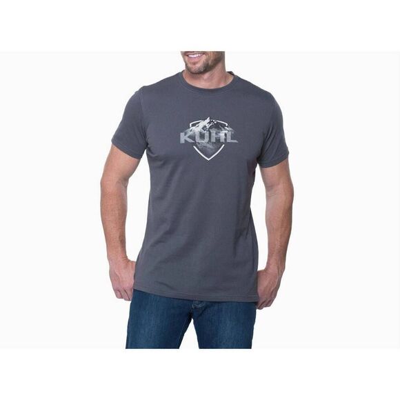 KUHL MEN'S BORN IN THE MOUNTAINS T-SHIRT ORGANIC COTTON - Picture 1 of 6